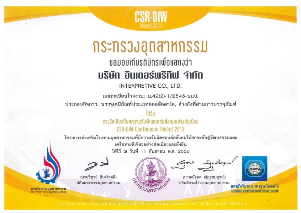 CSR 2013